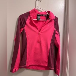 Pink Half Zip XS Sweater